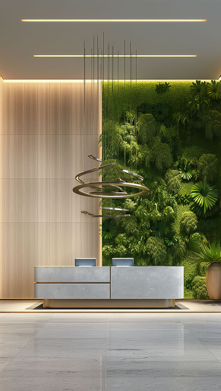 Qscapes living wall example 1